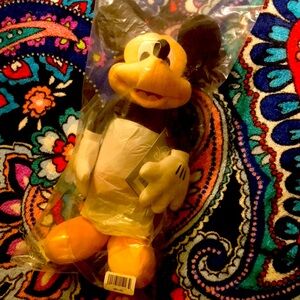 NWT MICKEY MOUSE IN UNOPENED PLASTIC BAG, 13” TALL
